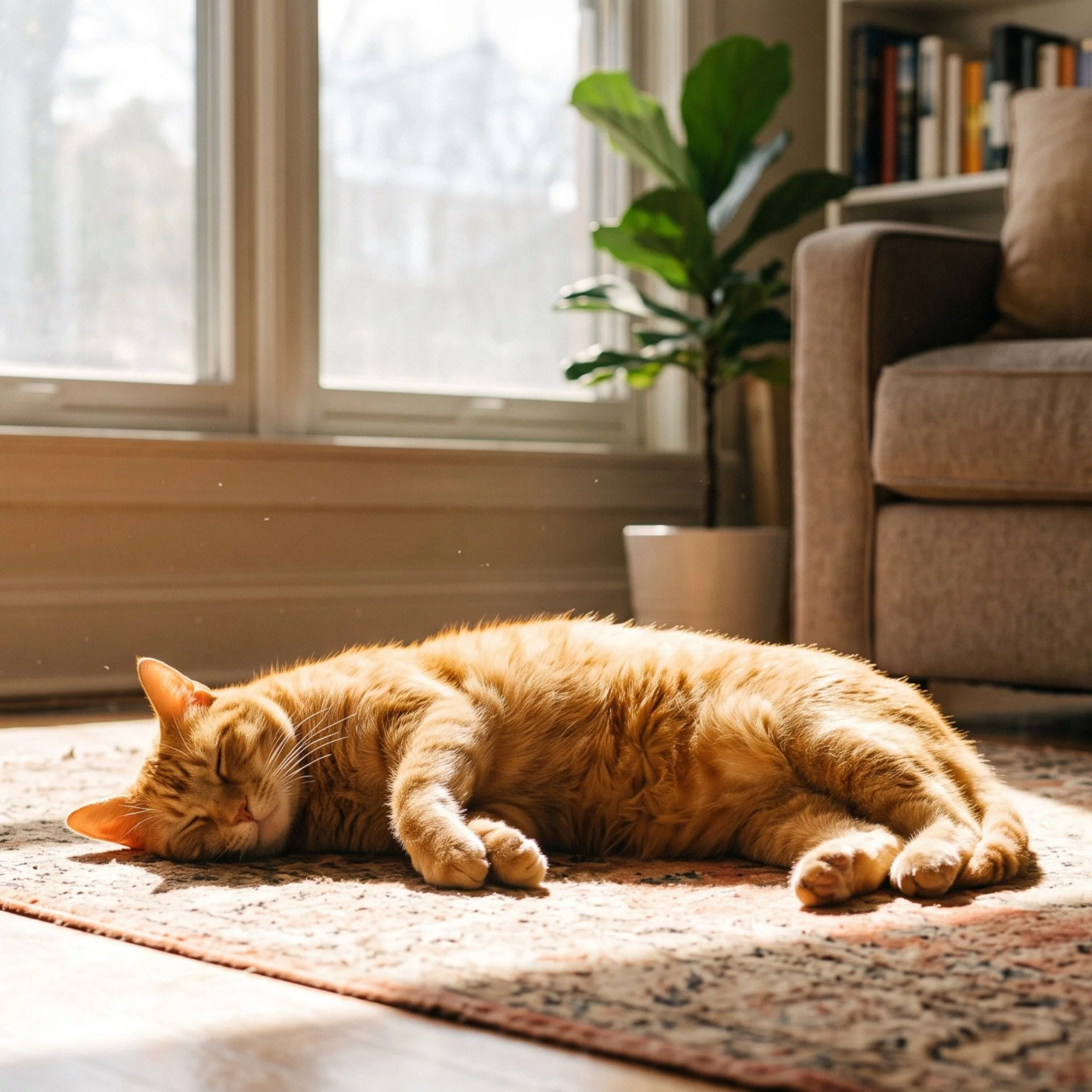 Nap time in the sunbeam